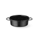 Vas de gatit tip caserola cu finisaj emailat, ⌀100x(H)40mm