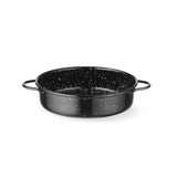 Vas de gatit tip caserola cu finisaj emailat, ⌀140x(H)45mm