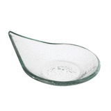 Vas de sticla transparenta picaturi de ploaie Fingerfood Vetro, Fine Dine 80x100mm