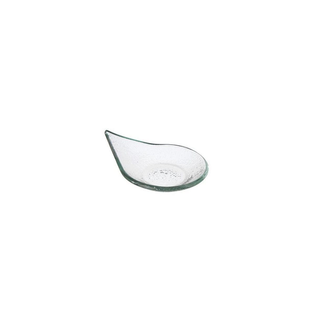 Vas de sticla transparenta picaturi de ploaie Fingerfood Vetro, Fine Dine 80x100mm