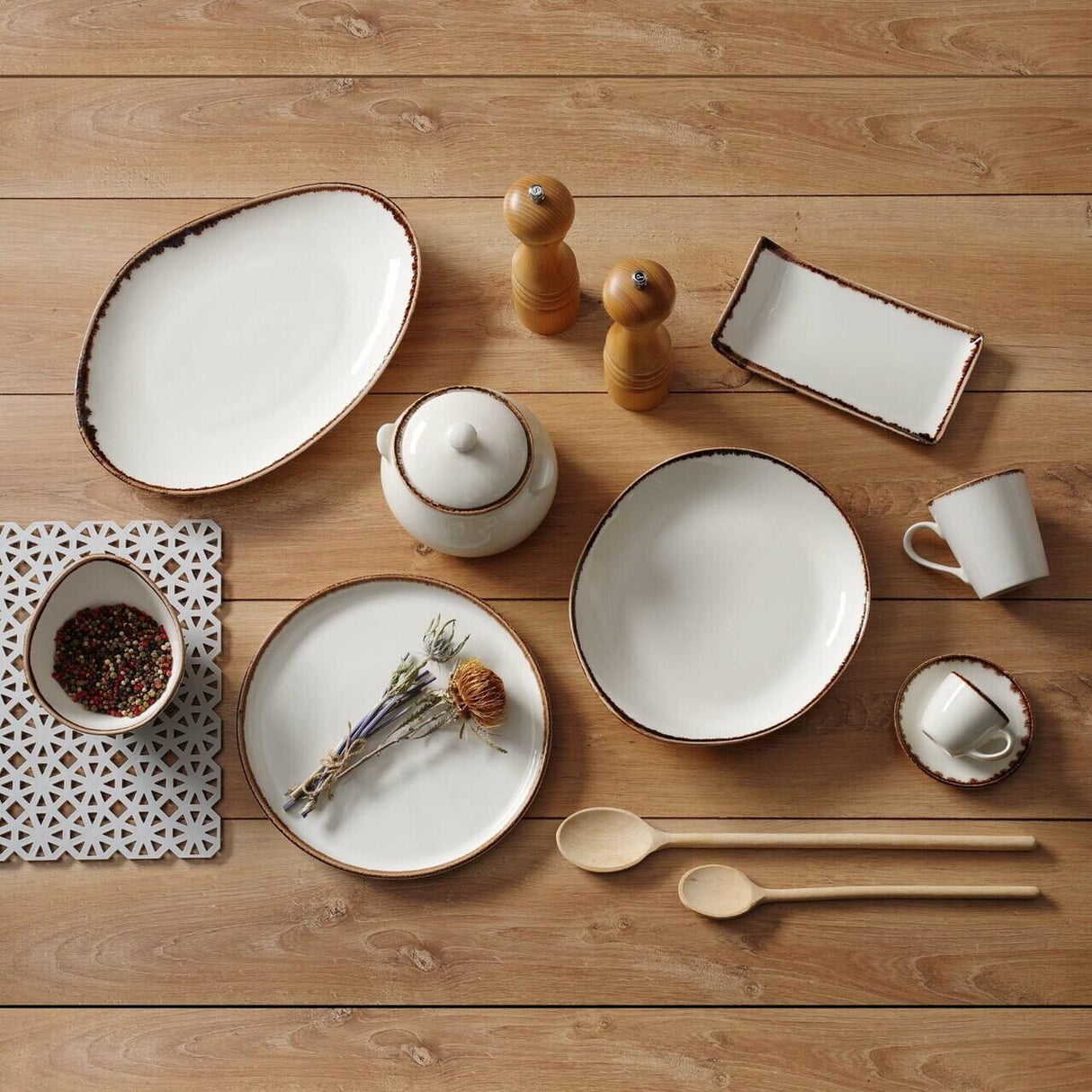 Vas pentru gratinat Vanilla, 130 mm Fine Dine