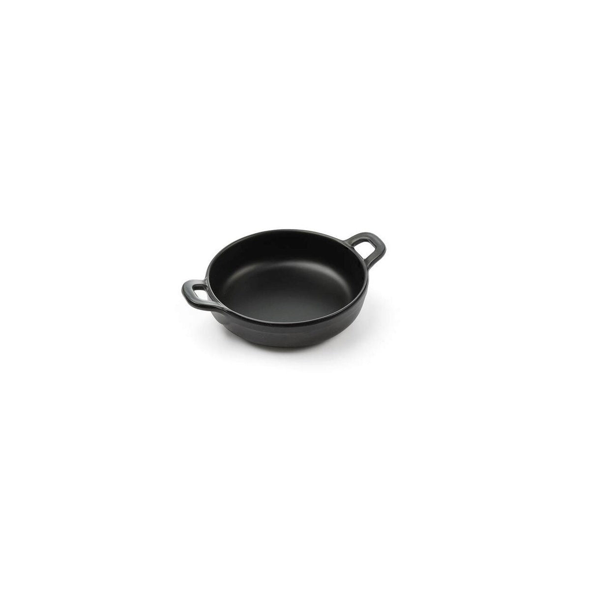 Vas servire in forma de mini-tigaie cu 2 manere, 189x147x(H)37 mm, melamina, Hendi Little Chef