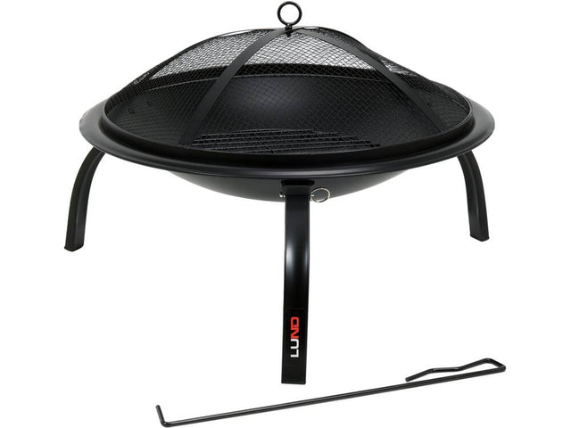 VATRA DE OTEL LUND 99912 CU PICIOARE RABATABILE, 56X39CM LUND - scule electrice si unelte profesionale - BricoMart