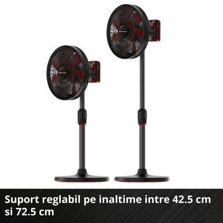 Ventilator fara fir Einhell GE - CF 18/320 P Li - Solo - inaltime reglabila BricoMart - scule electrice si unelte profesionale - BricoMart