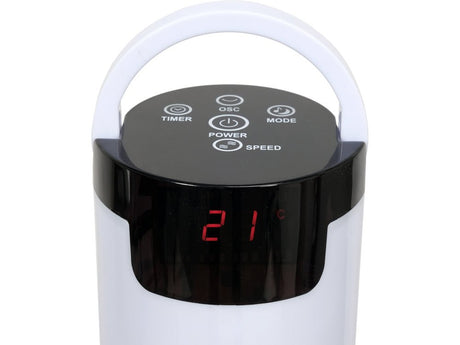 VENTILATOR TURN 50W, INALTIME 95.5CM Lund 66842 - 95.5 cm, 1.5 m, 2.5 kg Lund - scule electrice si unelte profesionale - BricoMart