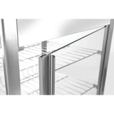 Vitrina calda, 97 lt, ARKTIC by Hendi, interval temperatura 30-90 gr C, 800W, 60x467x(Î)785