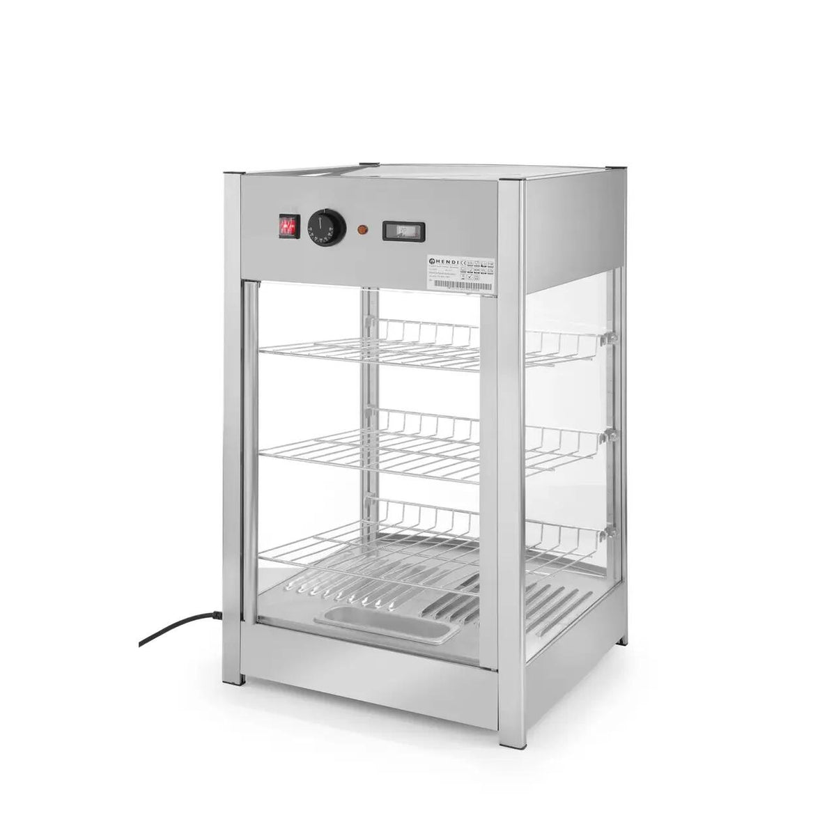 Vitrina calda, 97 lt, ARKTIC by Hendi, interval temperatura 30-90 gr C, 800W, 60x467x(Î)785