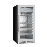 Vitrina de maturat carne HENDI, 233L, 220-240V/170W, 595x760x(H)1270mm