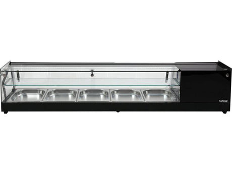 VITRINA FIRGORIFICA 5X1/2GN, YATO YG - 05007 175X39X37CM YATO - scule electrice si unelte profesionale - BricoMart