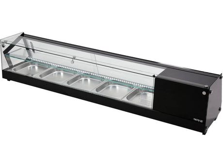 VITRINA FIRGORIFICA 5X1/2GN, YATO YG - 05007 175X39X37CM YATO - scule electrice si unelte profesionale - BricoMart