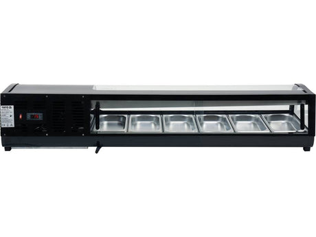 VITRINA FIRGORIFICA 6X1/3 YATO YG - 05002 GN, 153X42X26,5CM YATO - scule electrice si unelte profesionale - BricoMart