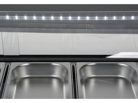 VITRINA FIRGORIFICA 6X1/3 YATO YG - 05002 GN, 153X42X26,5CM YATO - scule electrice si unelte profesionale - BricoMart