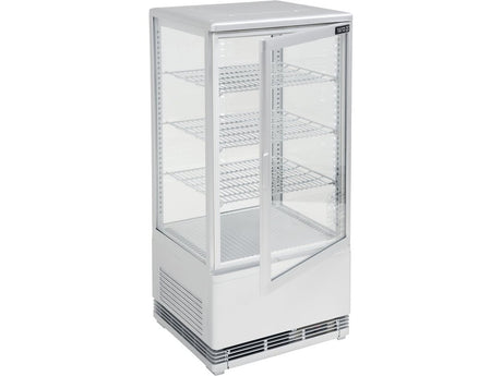 VITRINA FIRGORIFICA 78L, 42X38X96CM - ALB Yato YG - 05055 - Vitrine frigorifice, 428x386x960mm, rezistent Yato - scule electrice si unelte profesionale - BricoMart