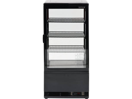 VITRINA FIRGORIFICA 78L YATO YG-05056 42X38X96CM - NEGRU YATO - scule electrice si unelte profesionale - BricoMart