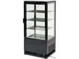 VITRINA FIRGORIFICA 78L YATO YG-05056 42X38X96CM - NEGRU YATO - scule electrice si unelte profesionale - BricoMart