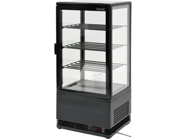 VITRINA FIRGORIFICA 78L YATO YG-05056 42X38X96CM - NEGRU YATO - scule electrice si unelte profesionale - BricoMart
