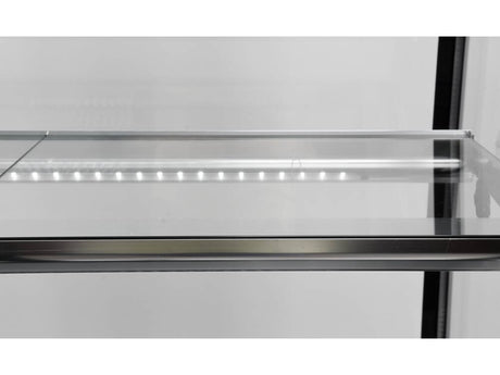 VITRINA FIRGORIFICA CU YATO YG-05045 REFRIGERARE 400L - NEGRU YATO - scule electrice si unelte profesionale - BricoMart