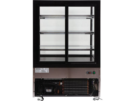 VITRINA FIRGORIFICA CU YATO YG-05045 REFRIGERARE 400L - NEGRU YATO - scule electrice si unelte profesionale - BricoMart