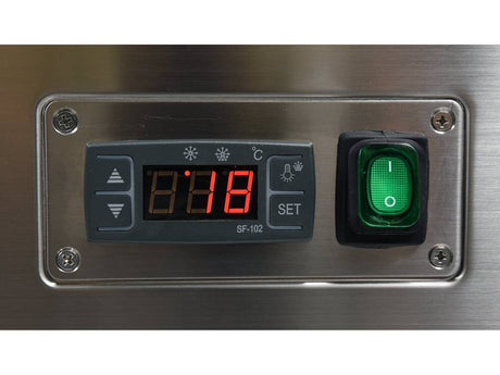 VITRINA FIRGORIFICA CU YATO YG-05045 REFRIGERARE 400L - NEGRU YATO - scule electrice si unelte profesionale - BricoMart