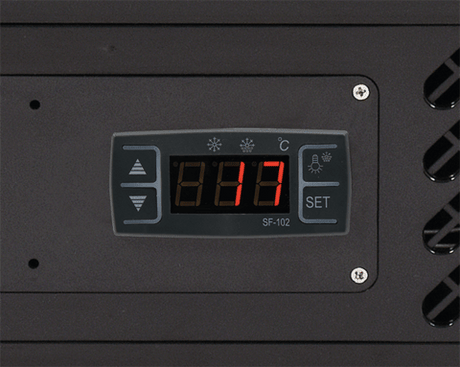 VITRINA FIRGORIFICA DE YATO YG-05020 PREZENTARE, 100L 68X45X67CM - NEGRU YATO - scule electrice si unelte profesionale - BricoMart