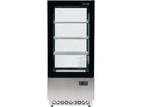 VITRINA FIRGORIFICA PRAJITURI, YATO YG-05060 78L, 43X39X98CM - NEGRU YATO - scule electrice si unelte profesionale - BricoMart
