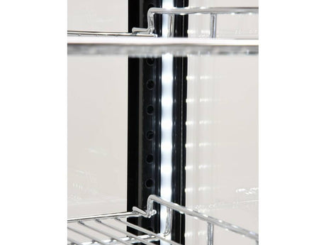 VITRINA FIRGORIFICA PRAJITURI, YATO YG-05060 78L, 43X39X98CM - NEGRU YATO - scule electrice si unelte profesionale - BricoMart