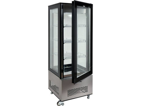 VITRINA FIRGORIFICA PRAJITURI, YATO YG-05068 400L, 65X65X190CM YATO - scule electrice si unelte profesionale - BricoMart
