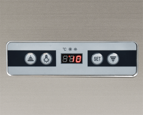 VITRINA FIRGORIFICA PRAJITURI, YATO YG-05068 400L, 65X65X190CM YATO - scule electrice si unelte profesionale - BricoMart
