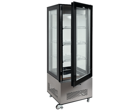 VITRINA FIRGORIFICA PRAJITURI, YATO YG-05068 400L, 65X65X190CM YATO - scule electrice si unelte profesionale - BricoMart
