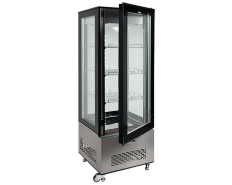 VITRINA FIRGORIFICA PRAJITURI, YATO YG-05068 400L, 65X65X190CM YATO - scule electrice si unelte profesionale - BricoMart