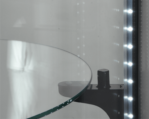 VITRINA FIRGORIFICA PRAJITURI, YATO YG-05094 100L, 48X48X103CM YATO - scule electrice si unelte profesionale - BricoMart