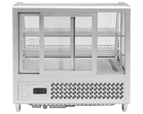 VITRINA FIRGORIFICA YATO YG-05022 , 160W, 100L, 68X45X67CM , dezghetare automata , geam securizat, LED , , YATO - scule electrice si unelte profesionale - BricoMart