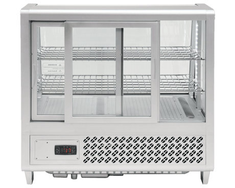VITRINA FIRGORIFICA YATO YG-05022 , 160W, 100L, 68X45X67CM , dezghetare automata , geam securizat, LED , , YATO - scule electrice si unelte profesionale - BricoMart