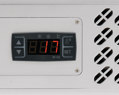 VITRINA FIRGORIFICA YATO YG-05022 , 160W, 100L, 68X45X67CM , dezghetare automata , geam securizat, LED , , YATO - scule electrice si unelte profesionale - BricoMart