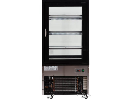 VITRINA FIRGORIFICA YATO YG - 05040 CU REFRIGERARE 300L - NEGRU YATO - scule electrice si unelte profesionale - BricoMart