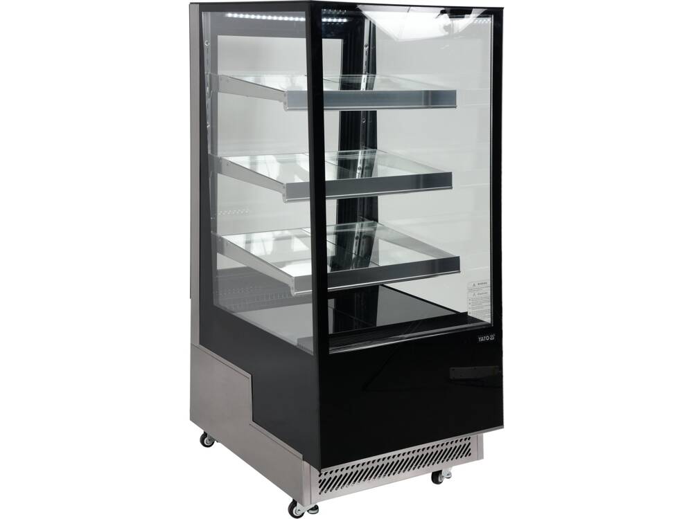 VITRINA FIRGORIFICA YATO YG - 05040 CU REFRIGERARE 300L - NEGRU YATO - scule electrice si unelte profesionale - BricoMart