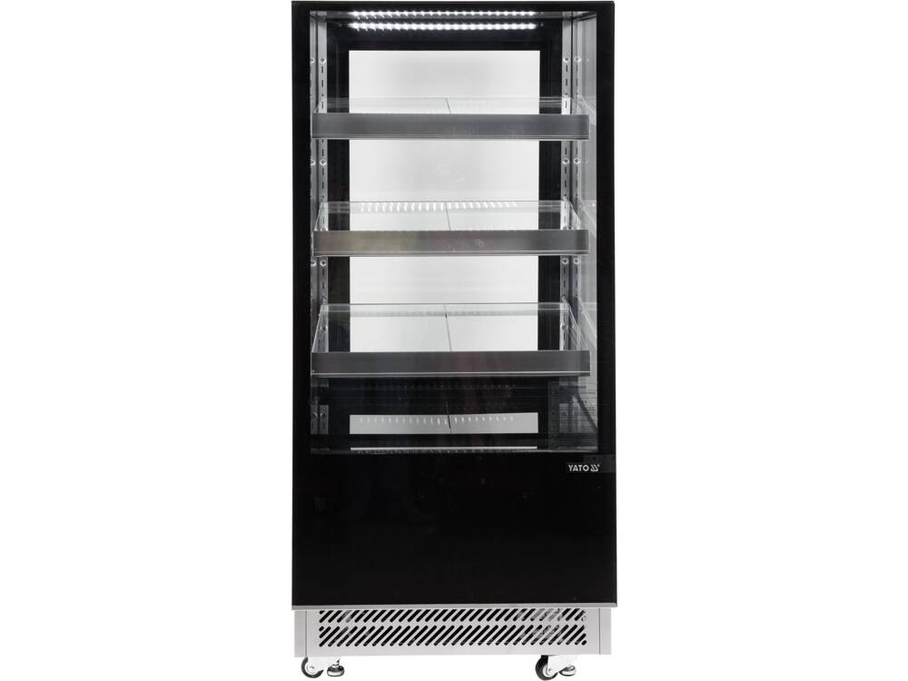 VITRINA FIRGORIFICA YATO YG - 05040 CU REFRIGERARE 300L - NEGRU YATO - scule electrice si unelte profesionale - BricoMart