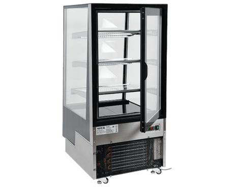 VITRINA FIRGORIFICA YATO YG - 05040 CU REFRIGERARE 300L - NEGRU YATO - scule electrice si unelte profesionale - BricoMart