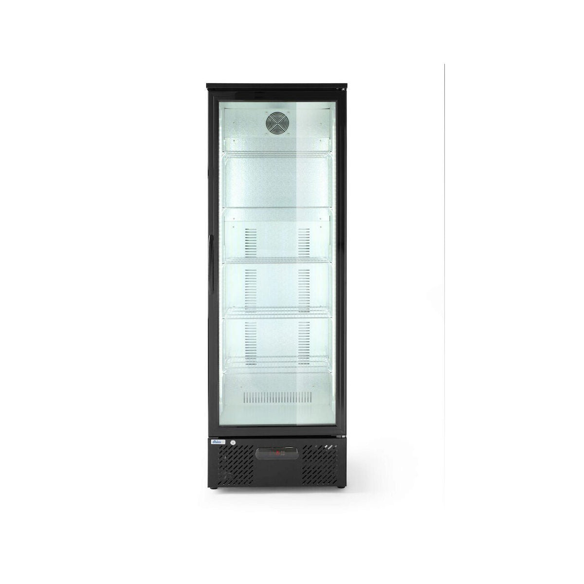 Vitrina frigorifica de prezentare interval temp. 2/10 C, 195 W, corp inox, ARKTIC by Hendi, 600x530x(H)1820 mm 300 Litri, Clasa energetica E