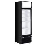 Vitrina frigorifica de prezentare  interval temp. 2/10˚C, 240 W, corp inox, ARKTIC by Hendi, 578x605x(H)1980mm 254 Litri