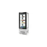 Vitrina frigorifica de prezentare interval temp. 2?/6?C, 500 W, corp inox, ARKTIC by Hendi, 850x650x(H)1908 mm, Clasa energetica C