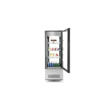 Vitrina frigorifica de prezentare interval temp. 2?/6?C, 500 W, corp inox, ARKTIC by Hendi, 850x650x(H)1908 mm, Clasa energetica C