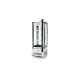 Vitrina frigorifica de prezentare interval temp. 2?/6?C, 500 W, corp inox, ARKTIC by Hendi, 850x650x(H)1908 mm, Clasa energetica C