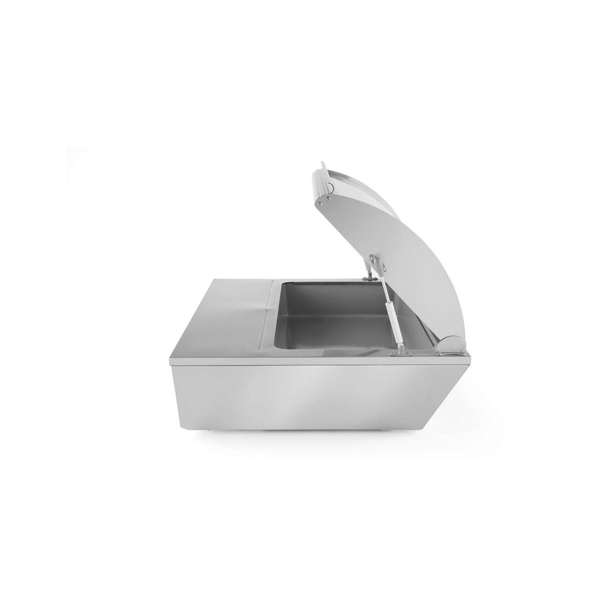 Vitrina frigorifica de prezentare salate, 67 lt, interval temp. 0-12 gr C, 105 W, corp inox, ARKTIC by Hendi, 767x612x(H)328 mm, Clasa energetica C
