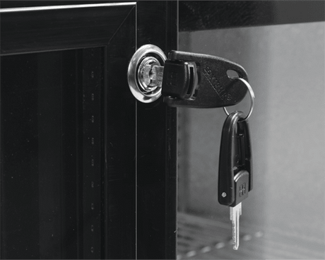 VITRINA PENTRU STICLE, YATO YG - 05356 2 USI CULISABILE, 200W, 227L, 920X515X905MM YATO - scule electrice si unelte profesionale - BricoMart
