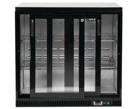 VITRINA PENTRU STICLE, YATO YG - 05356 2 USI CULISABILE, 200W, 227L, 920X515X905MM YATO - scule electrice si unelte profesionale - BricoMart