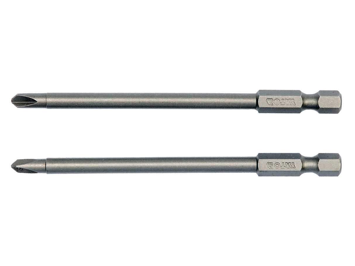 CSAVARHÚZÓ BITS 100MM YATO YT-0496, Y SZÁM 1-3, 2 DB 