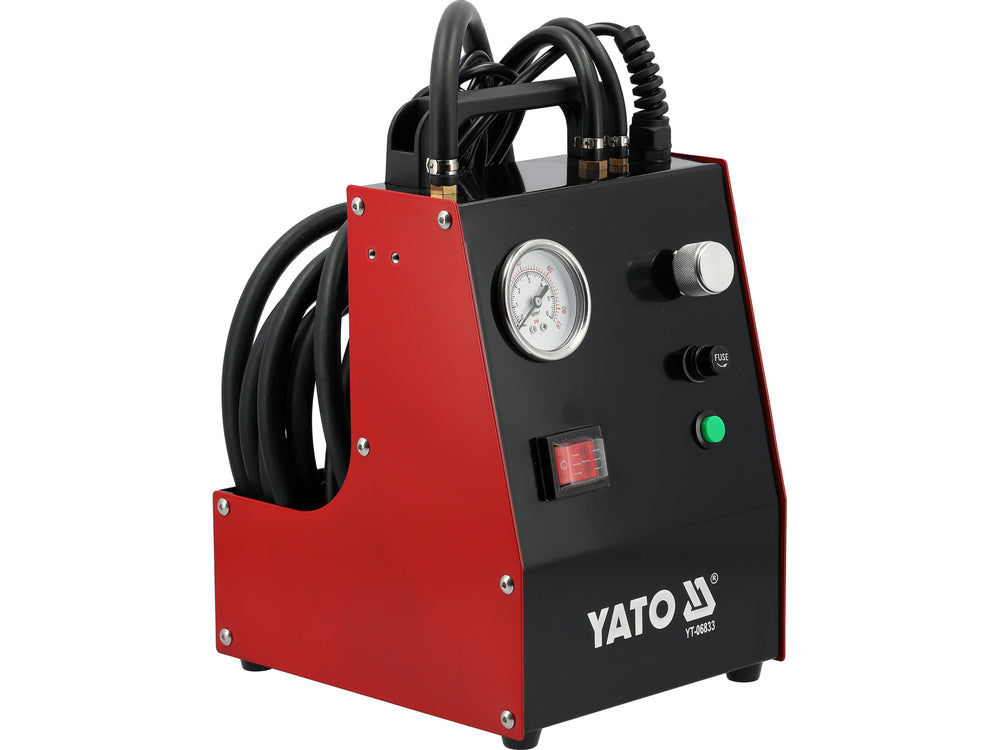 Aparat YATO YT-06833, manometru și reglaj presiune