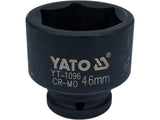 CHEIE TUBULARA DE YATO YT-1096 IMPACT HEXAGONALA 3/4X46MM