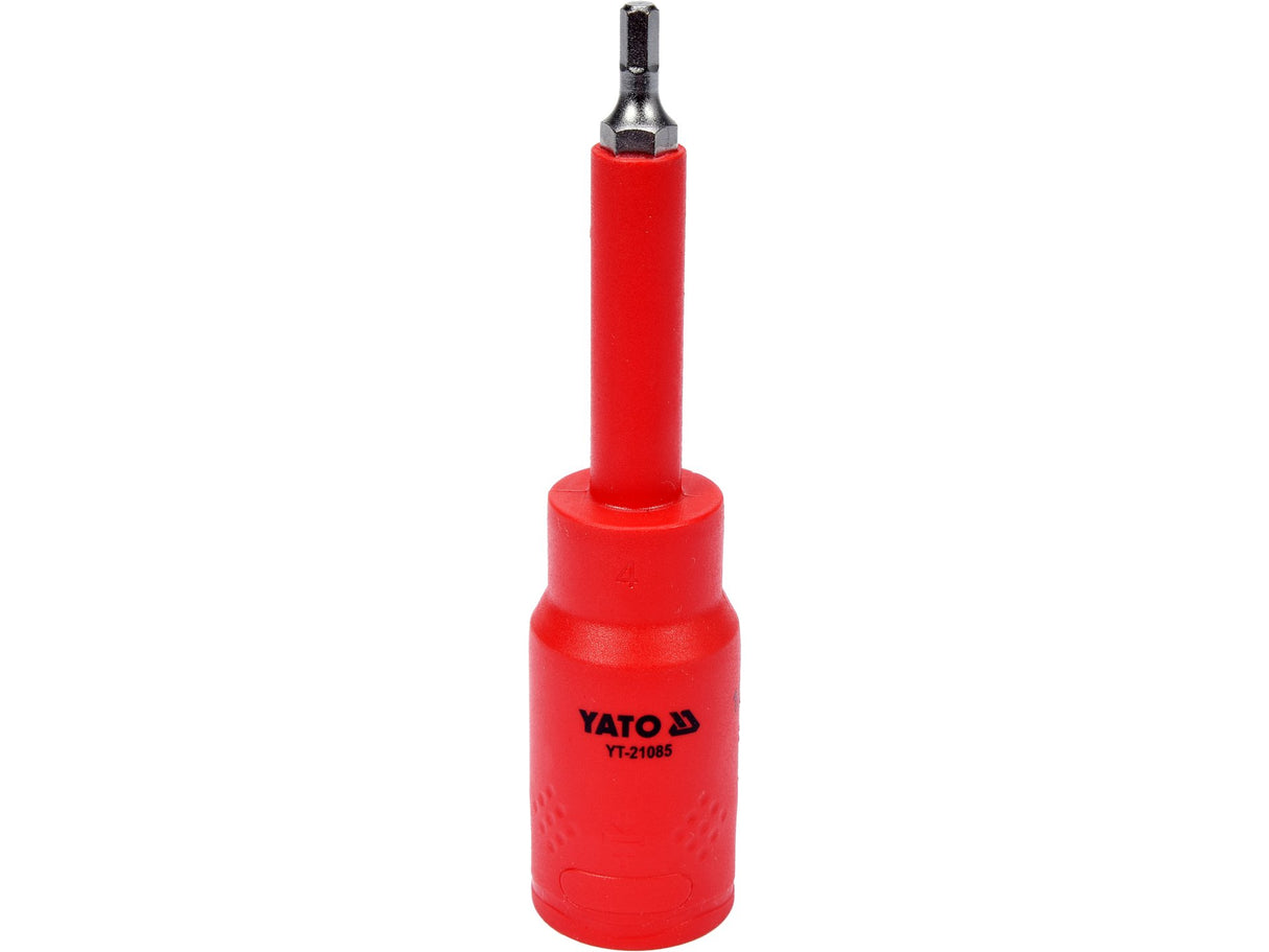 HATSZÖGŰ FEJ 4, YATO YT-21085 VDE, 1/2 ADAPTERREL, 120MM 